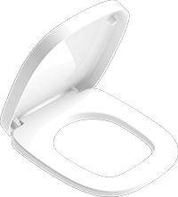 BE YOU Toilet seat & cover with soft-close - Sanitana