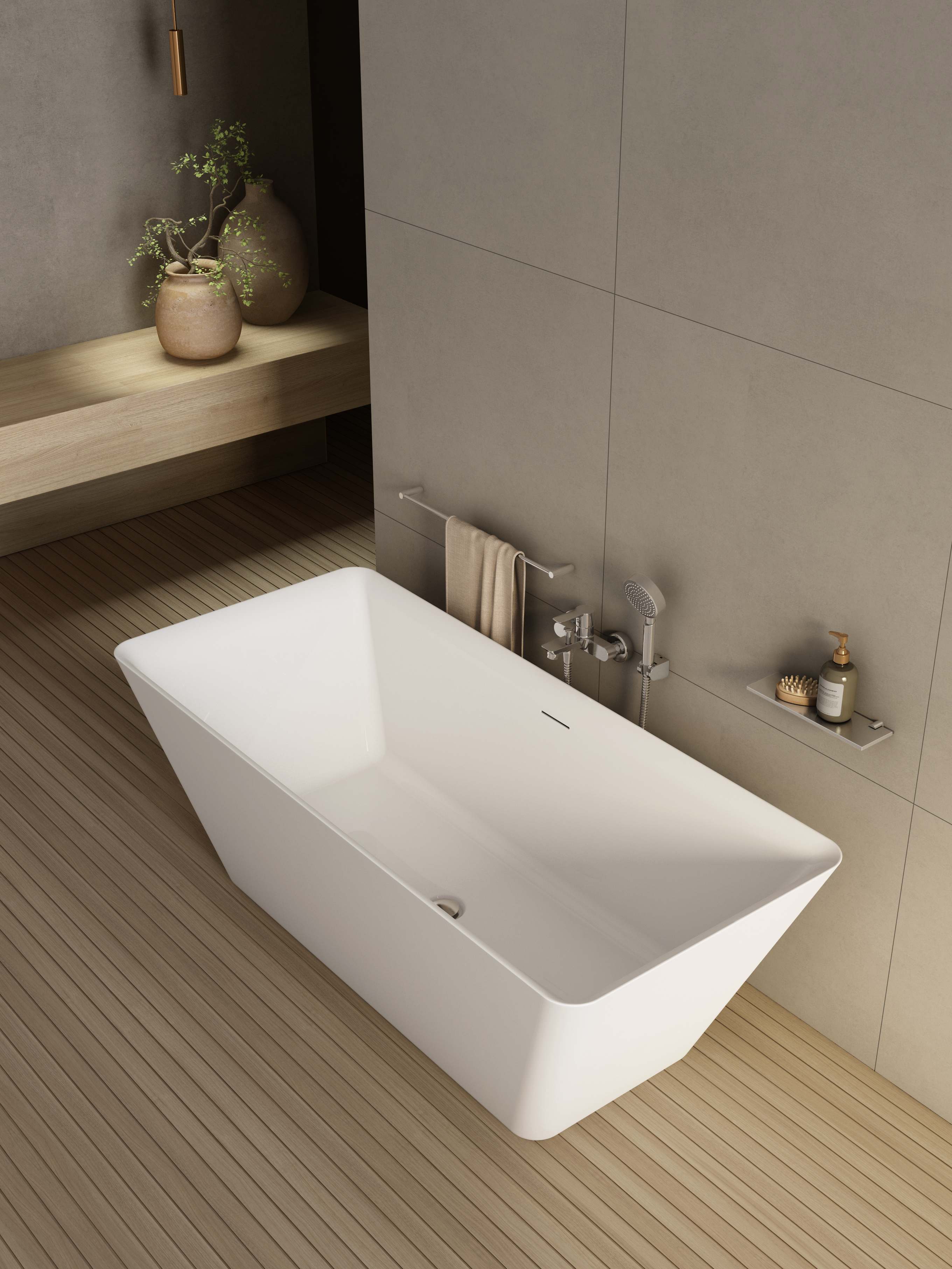 Bathtubs without whirpool IKON S202196000...00 Sanitana