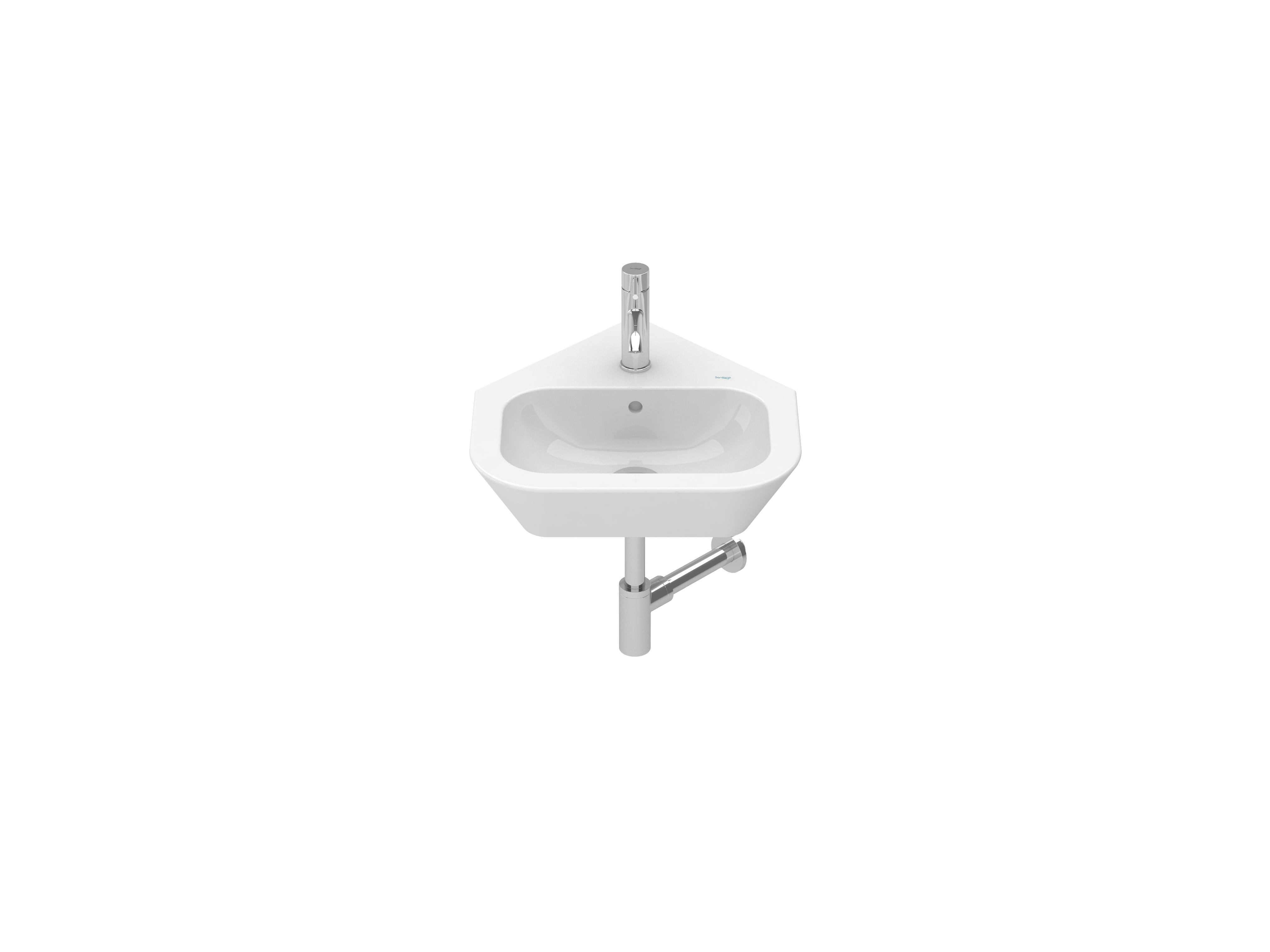 Wall-mounted washbasins White NEXO S10074617200000 Sanitana