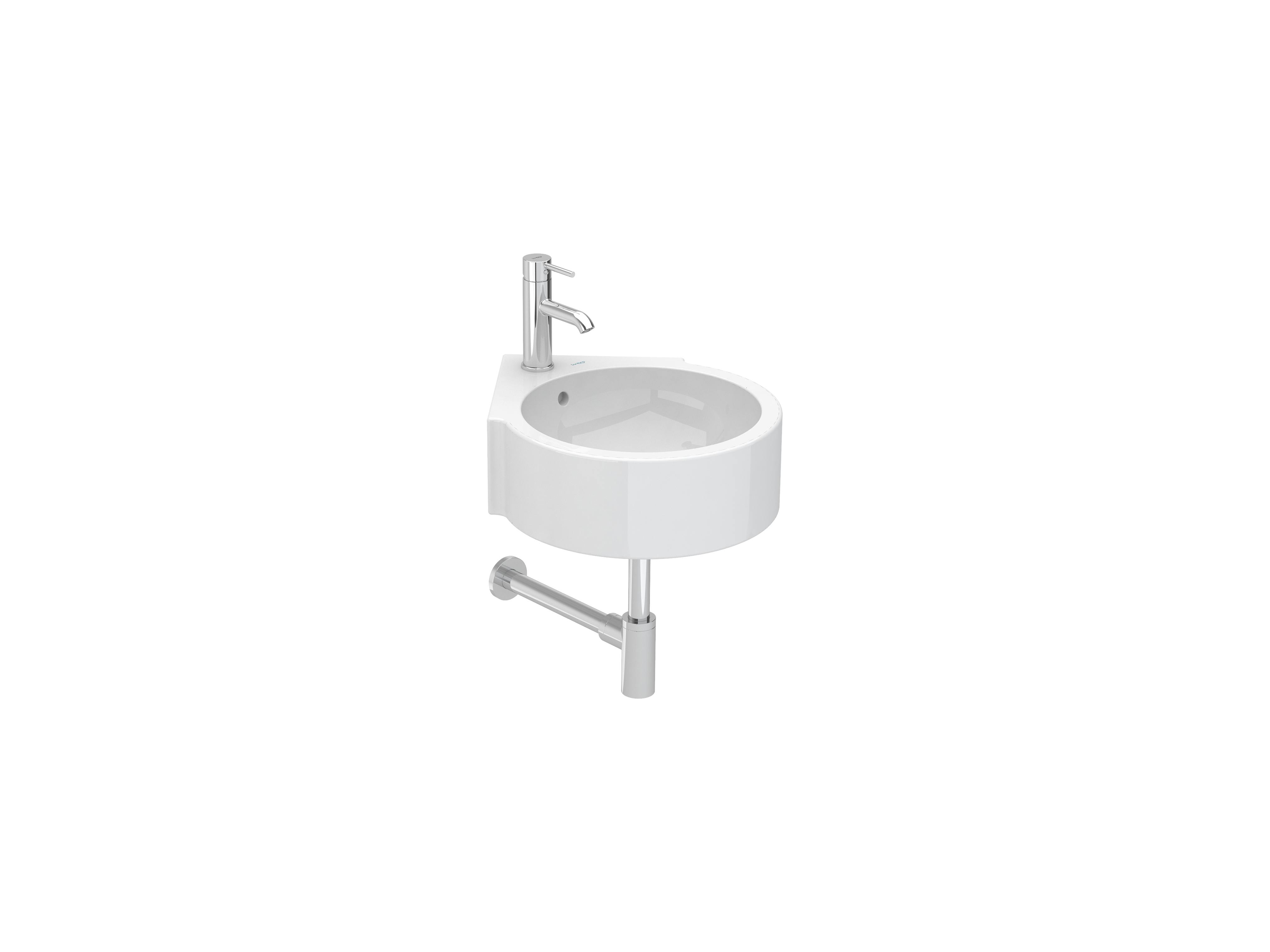 Wall-mounted washbasins White ISLA S10066117200000 Sanitana
