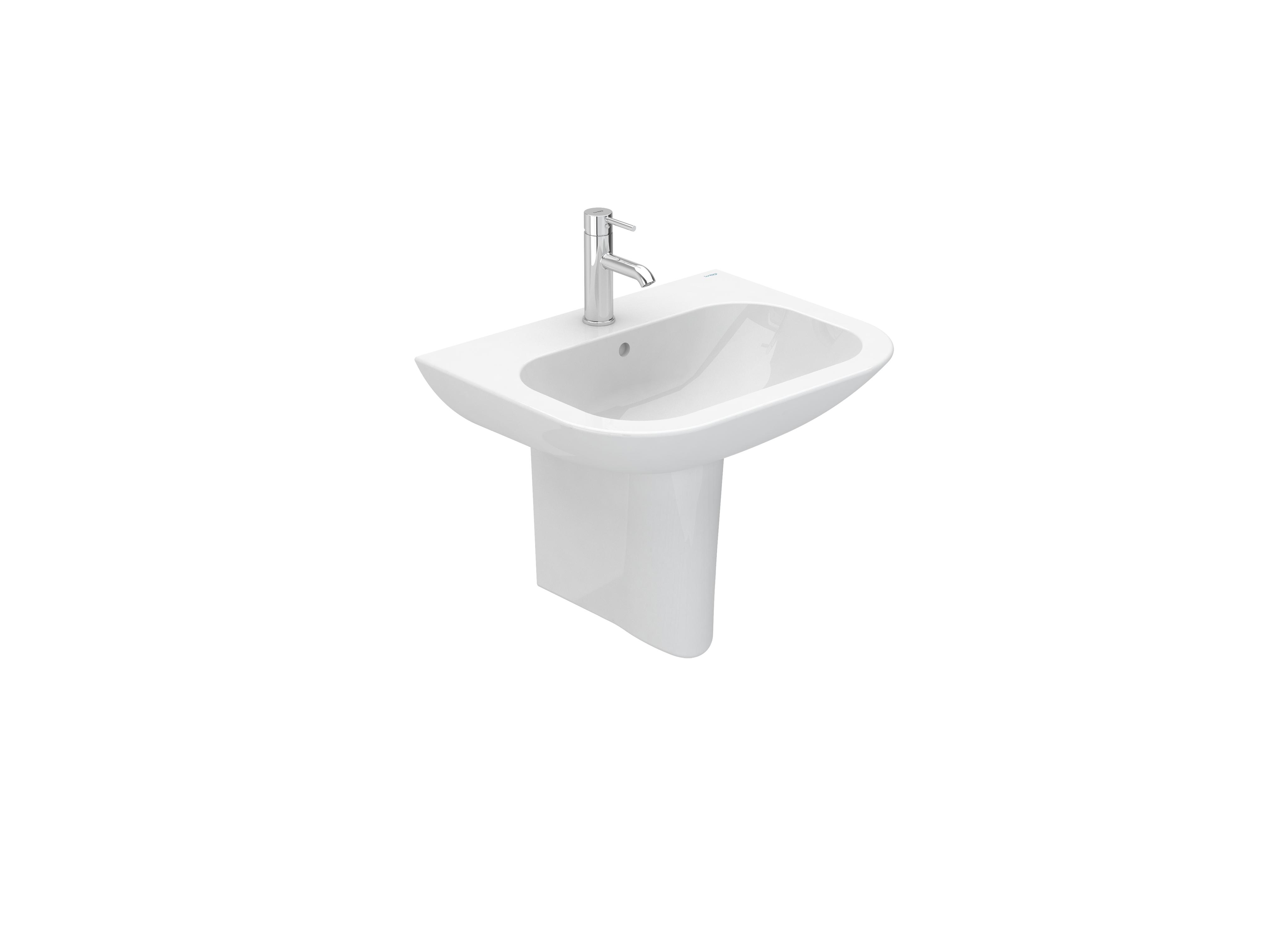Wall-mounted washbasins White NEXO S10075417200000 Sanitana
