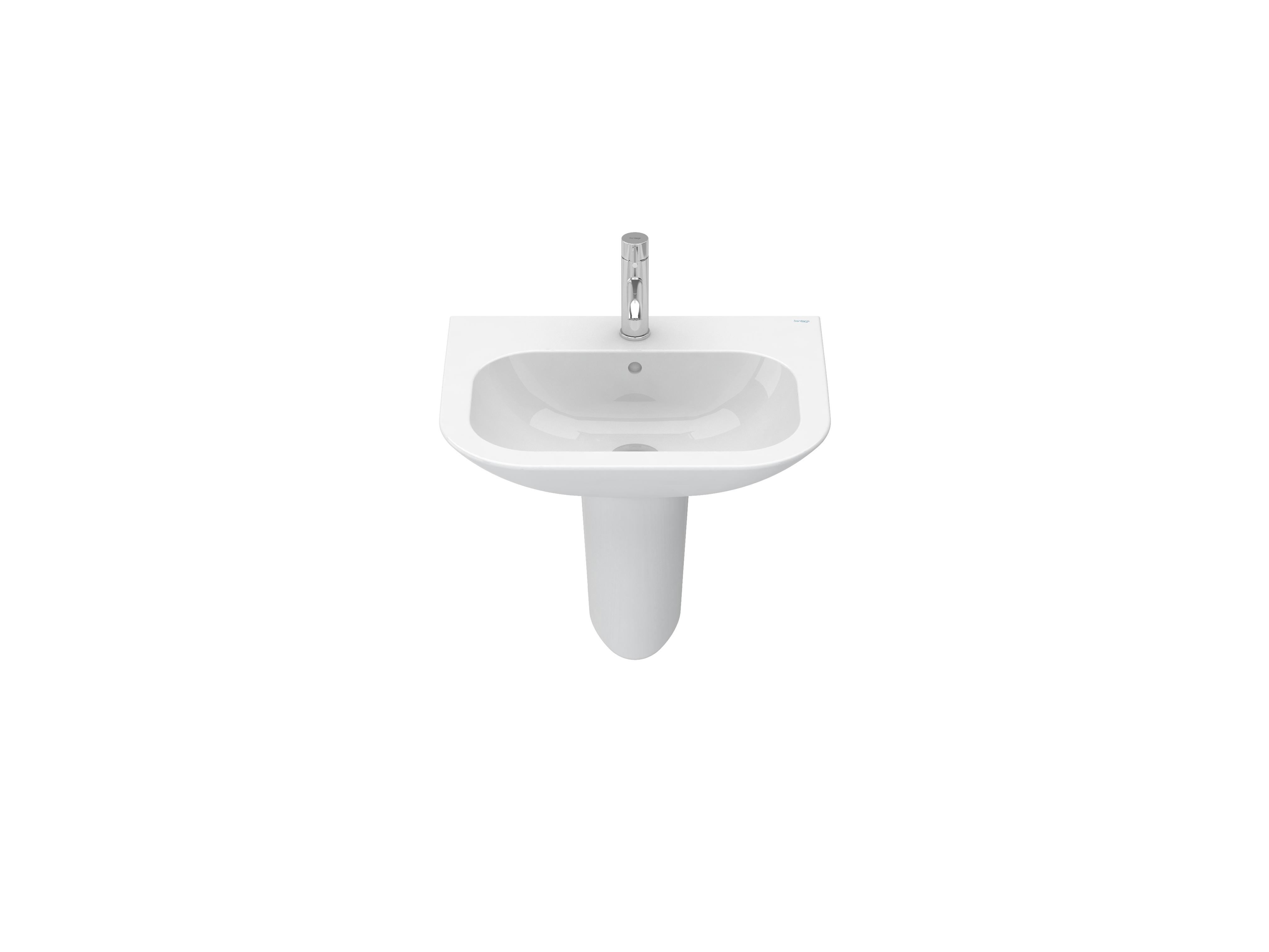 Wall-mounted washbasins White NEXO S10075417200000 Sanitana