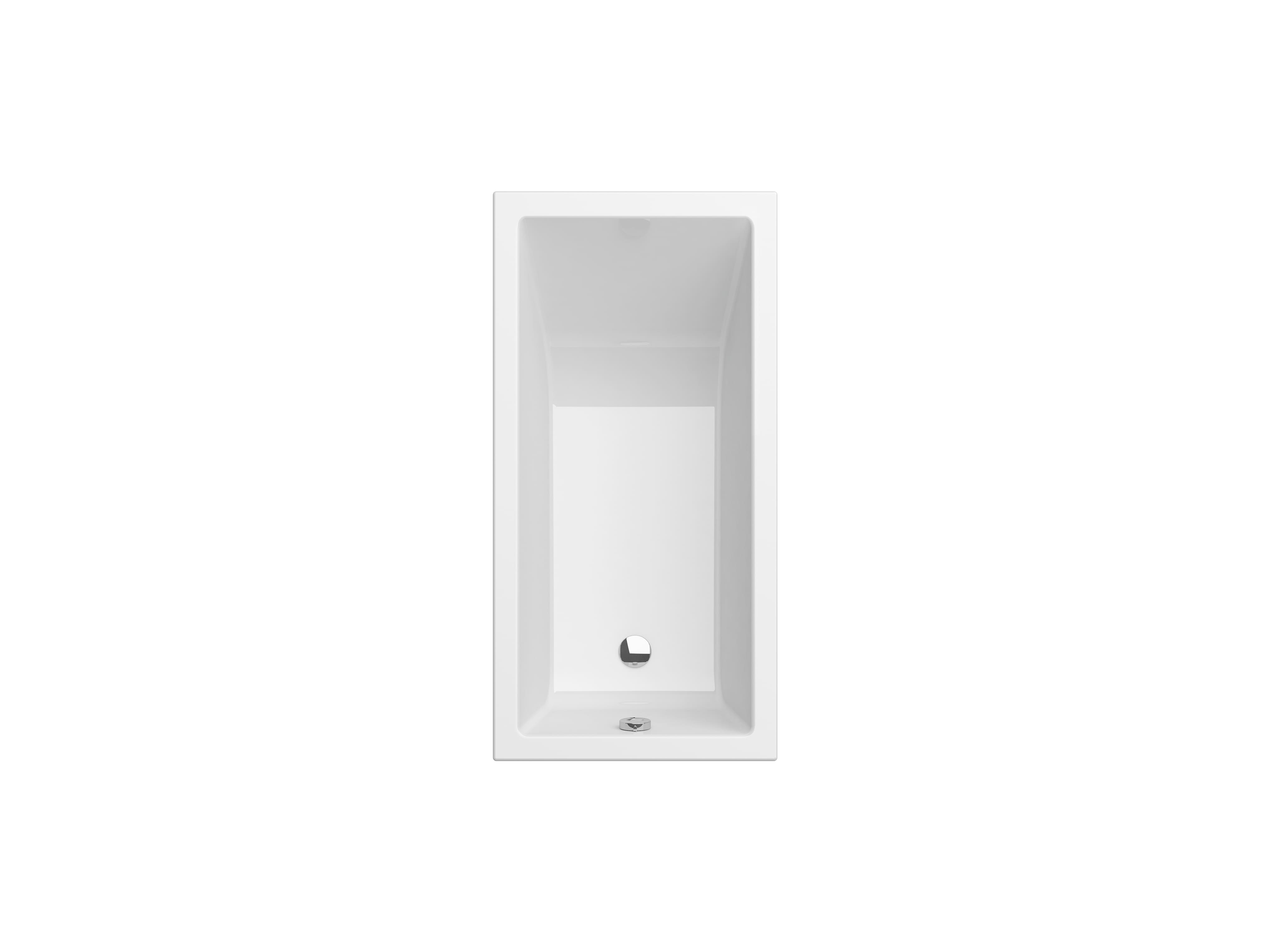 Bathtubs without whirpool White CUBIC S20024400000000 Sanitana