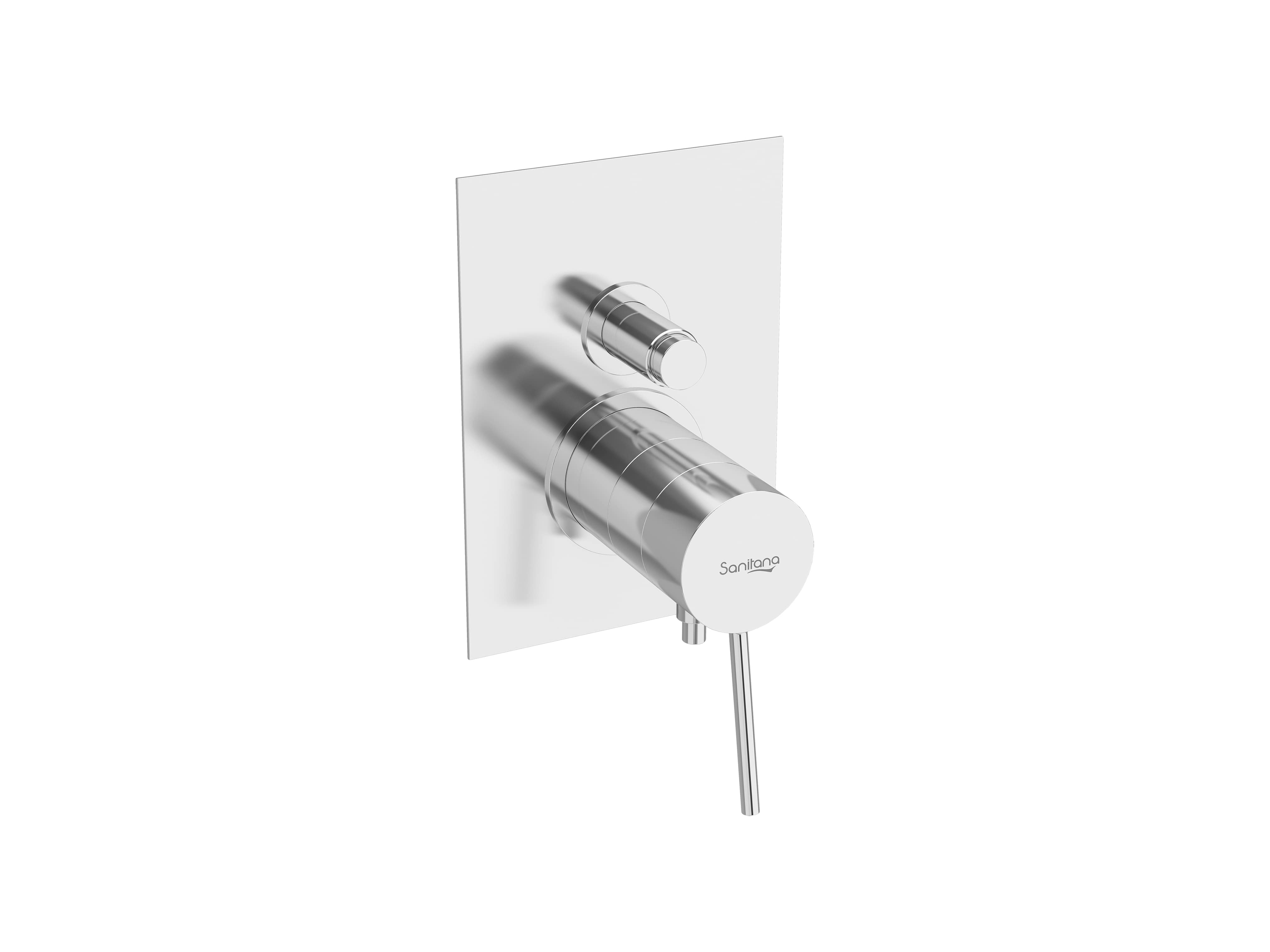 Shower and bath mixer Chrome UNIC S50005969950706 Sanitana