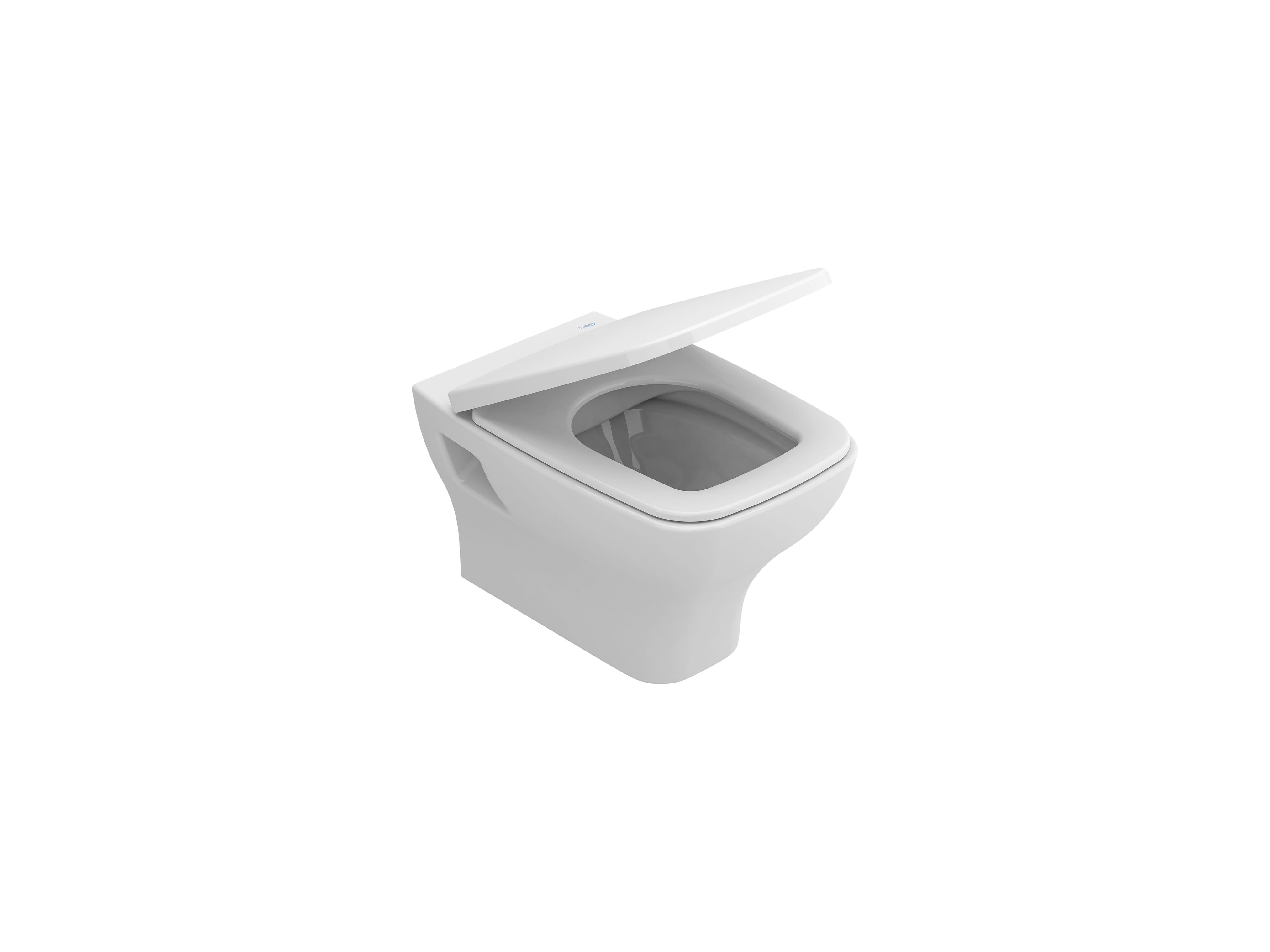 Wall-mounted toilets White POP SQUARE S10204082200000 Sanitana
