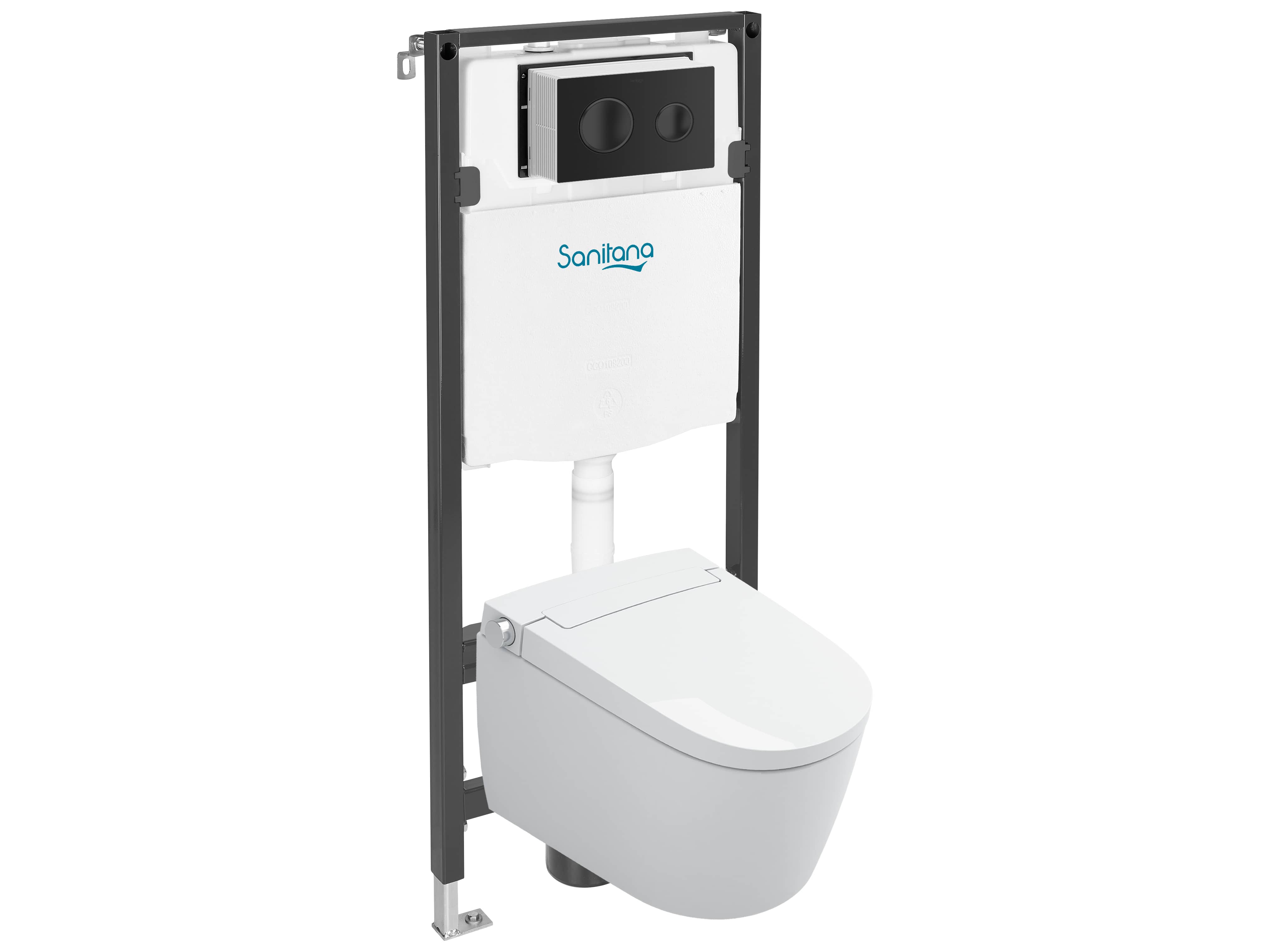 Wall-mounted Smart toilets SAKURA S002127000...01 Sanitana