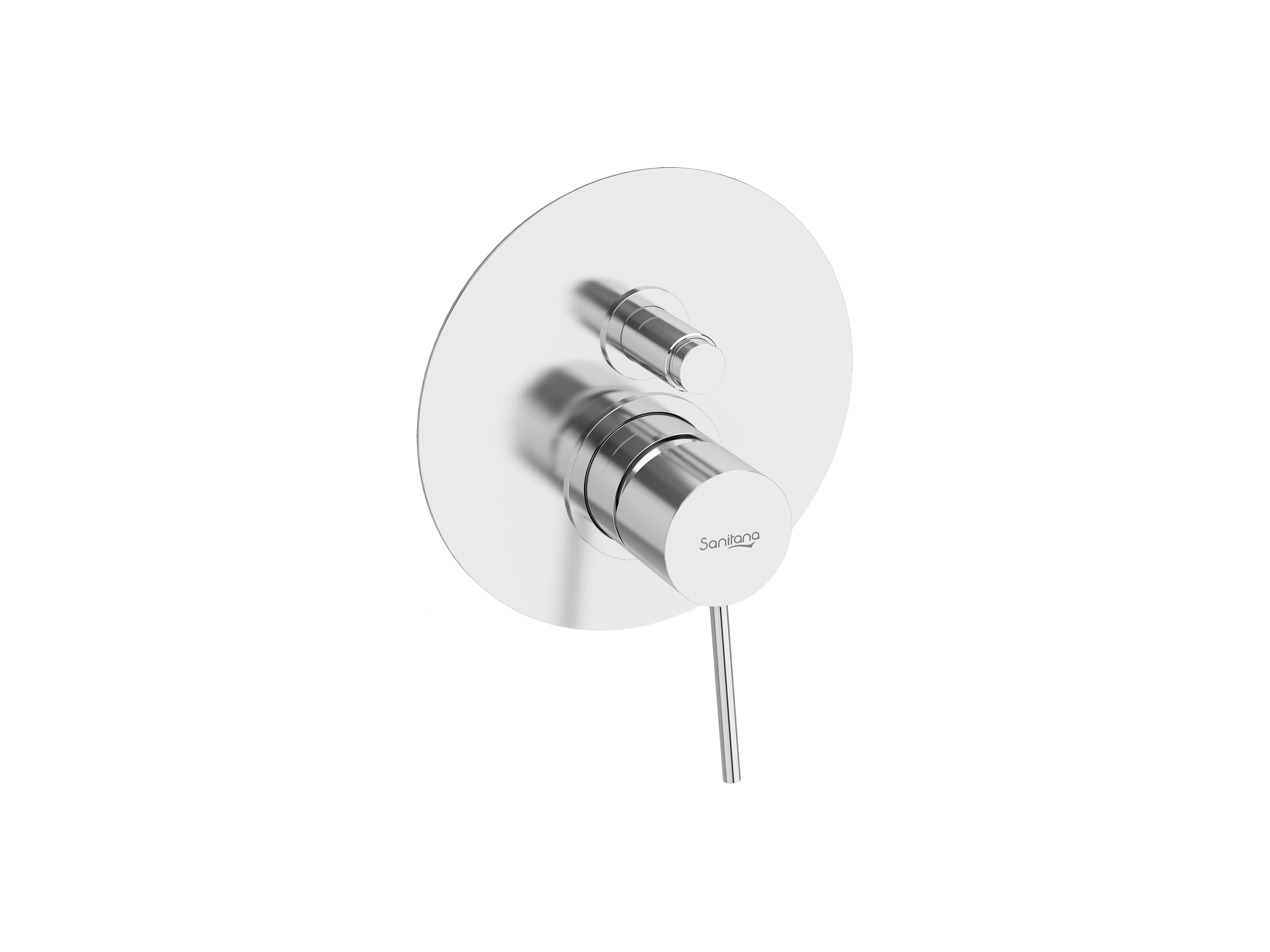 Shower and bath mixer Chrome UNIC S50005968750706 Sanitana