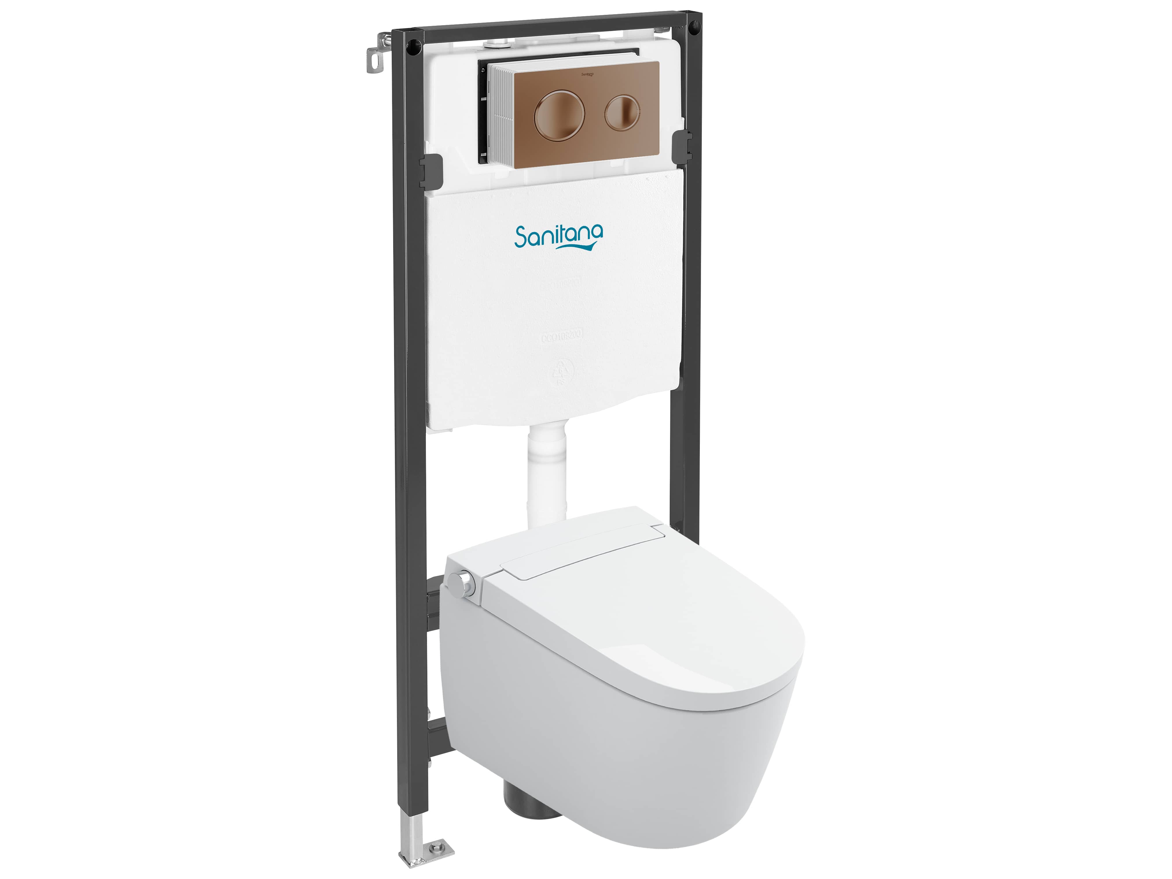 Wall-mounted Smart toilets SAKURA S002127000...01 Sanitana
