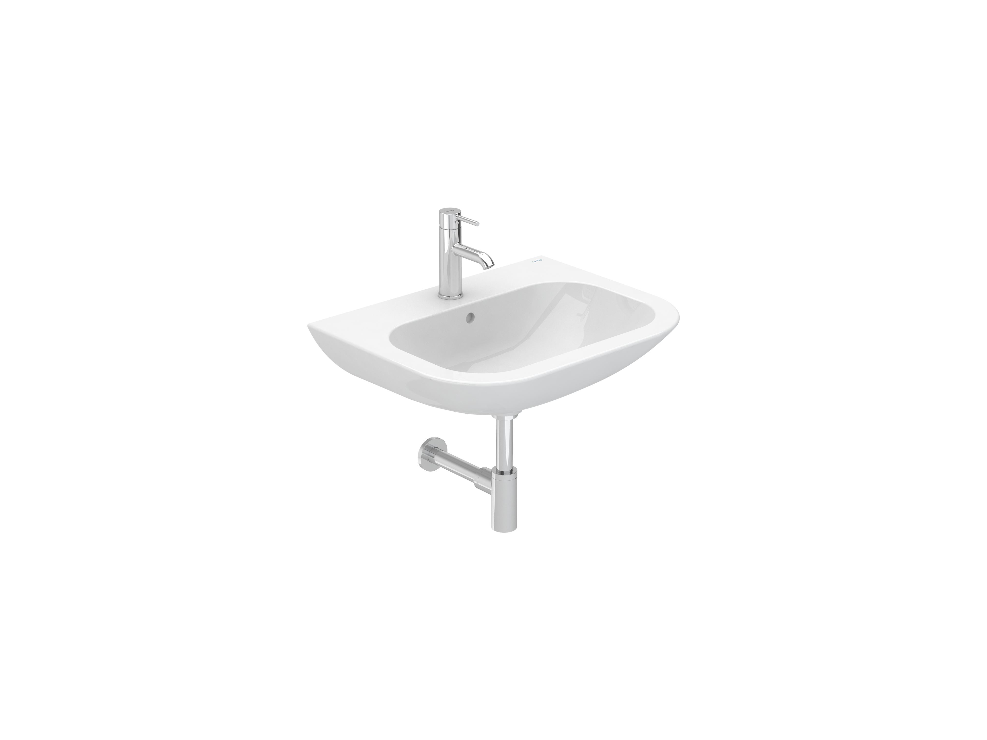 Wall-mounted washbasins White NEXO S10075417200000 Sanitana