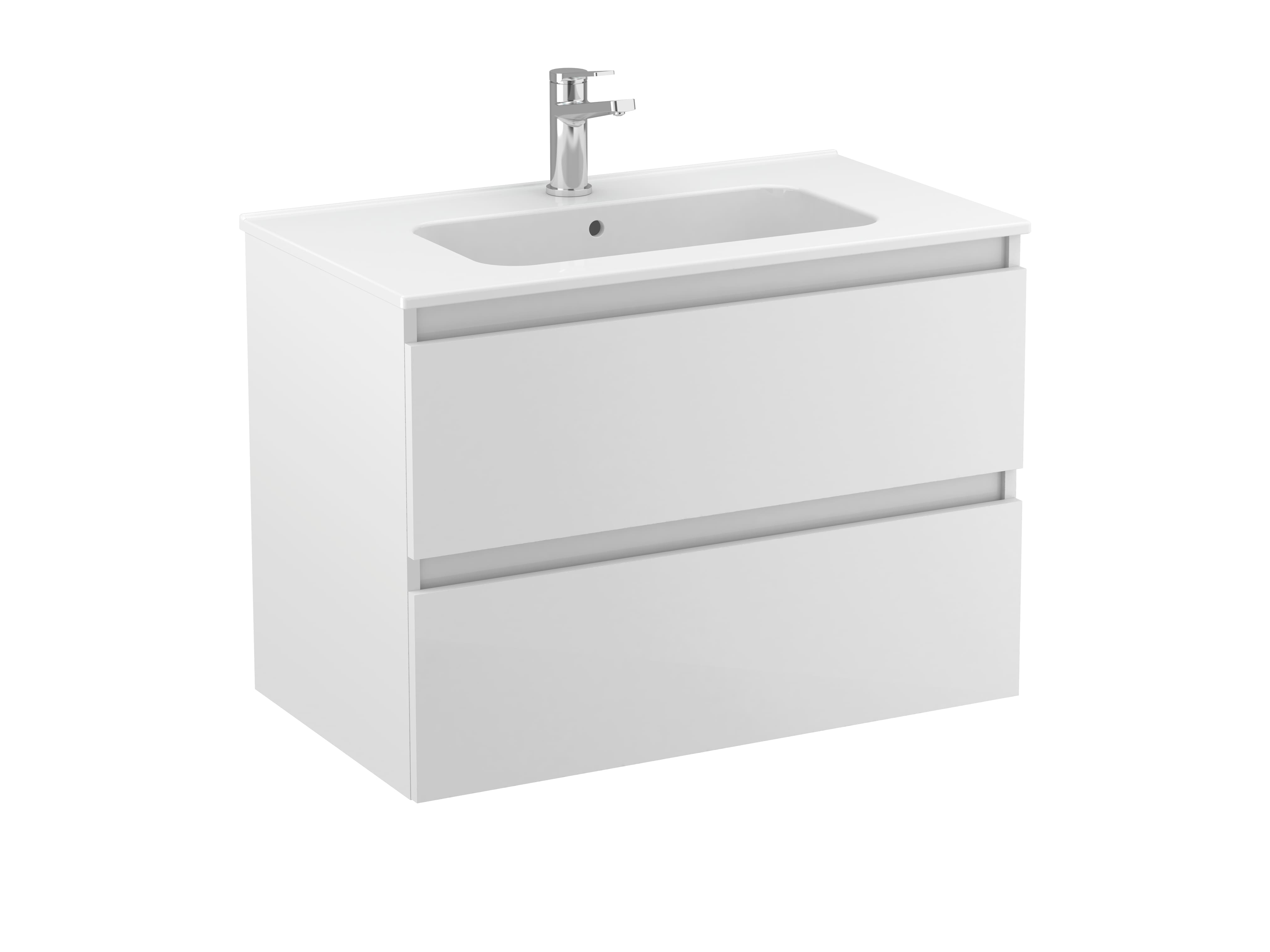 Vanity units with washbasin White MAPLE S70205903100001 Sanitana