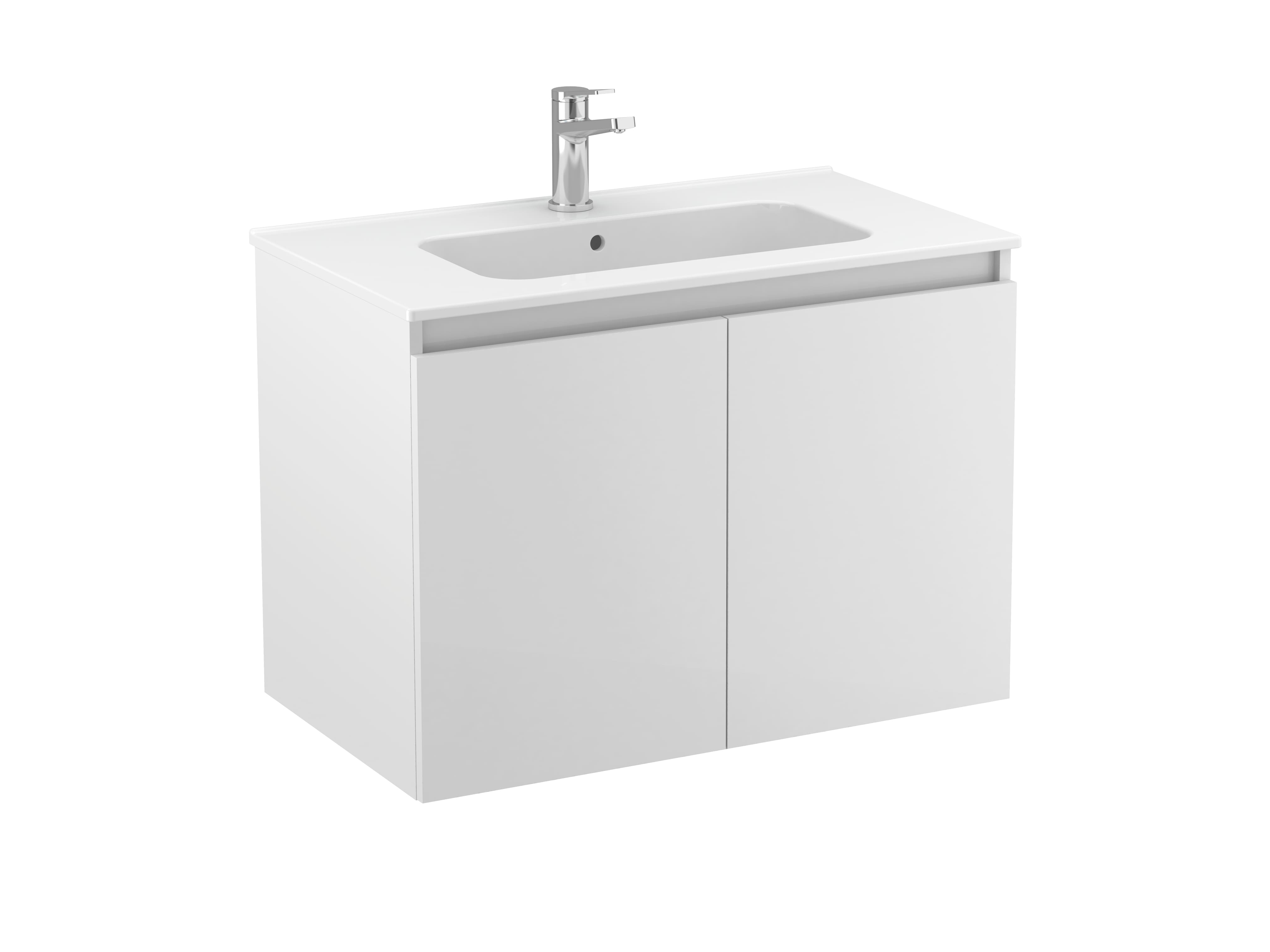 Vanity units with washbasin White MAPLE S70203703400001 Sanitana
