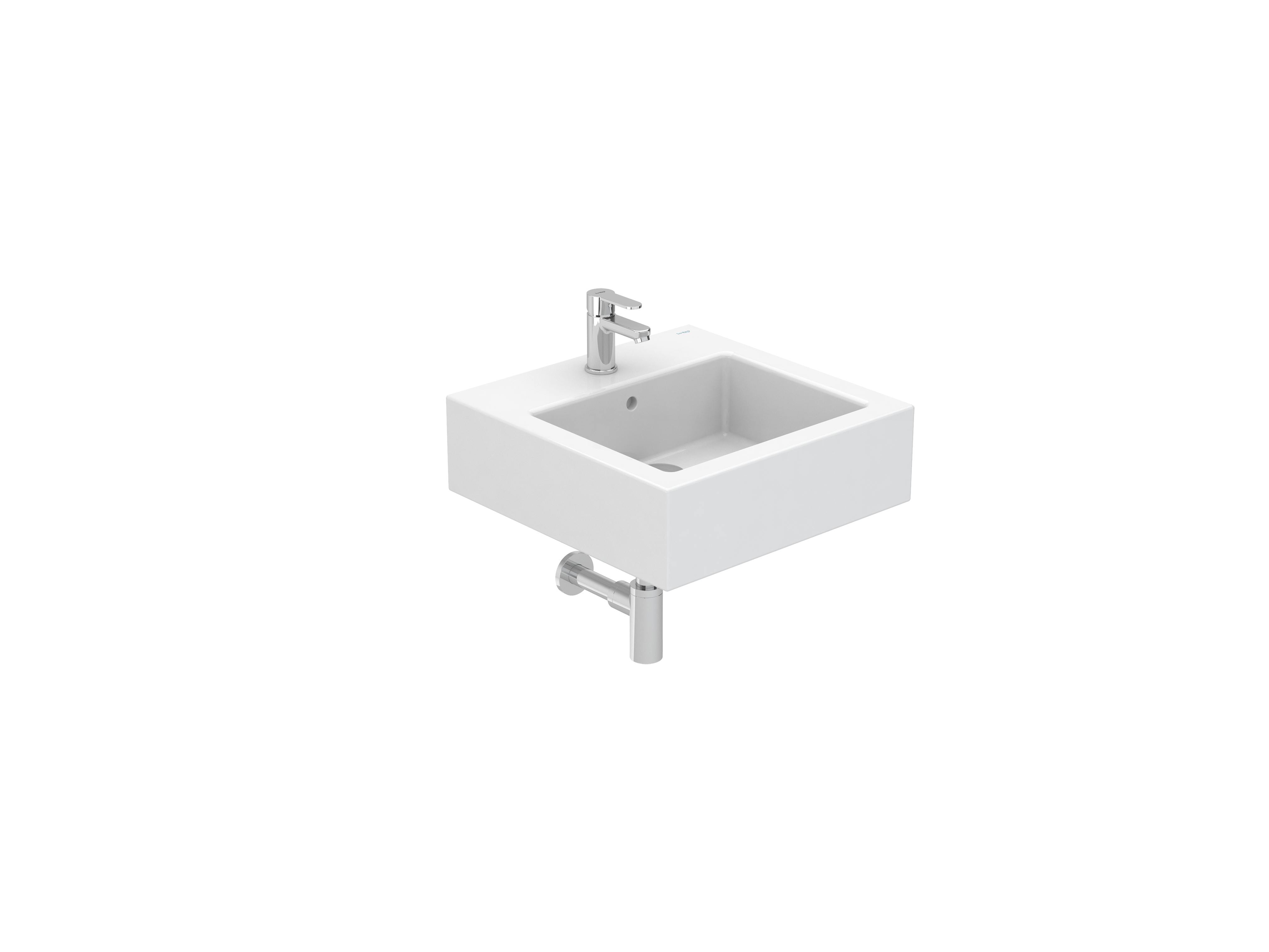 Wall-mounted washbasins White NEW CITY S10009736200000 Sanitana