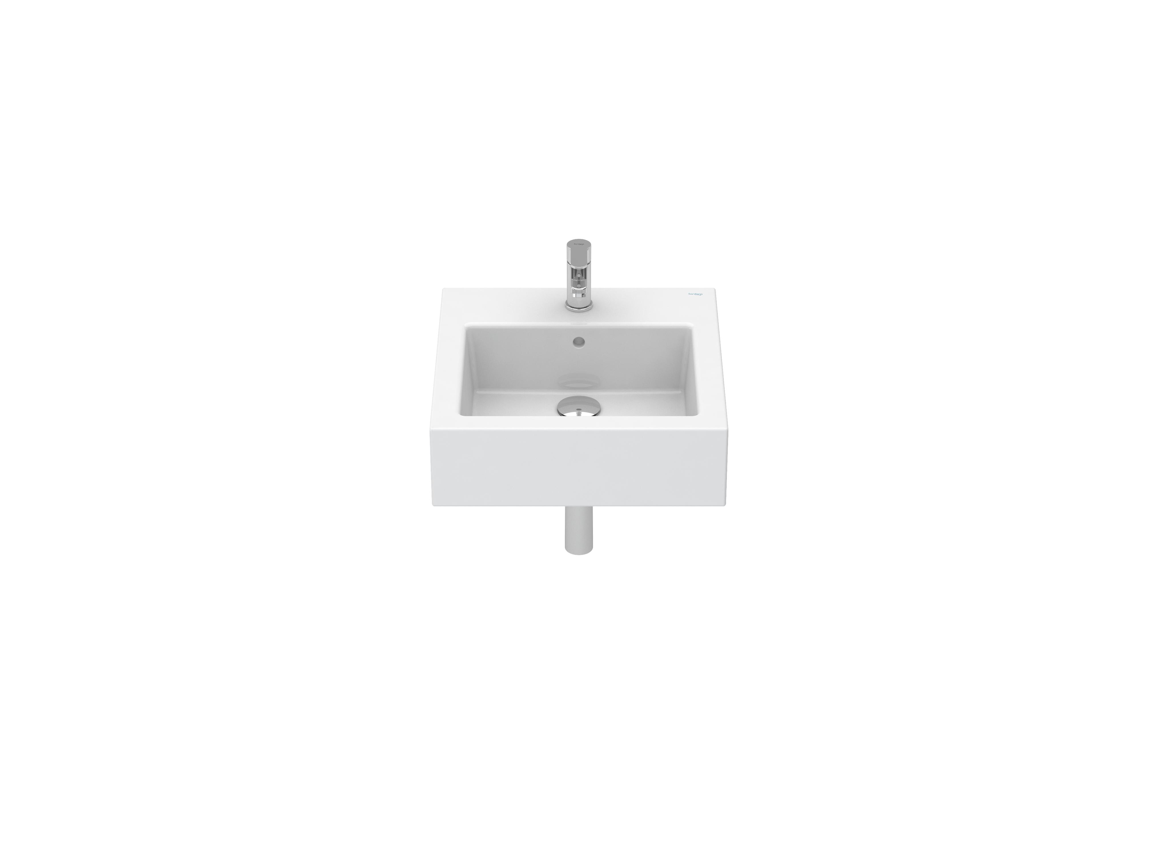 Wall-mounted washbasins White NEW CITY S10009736200000 Sanitana