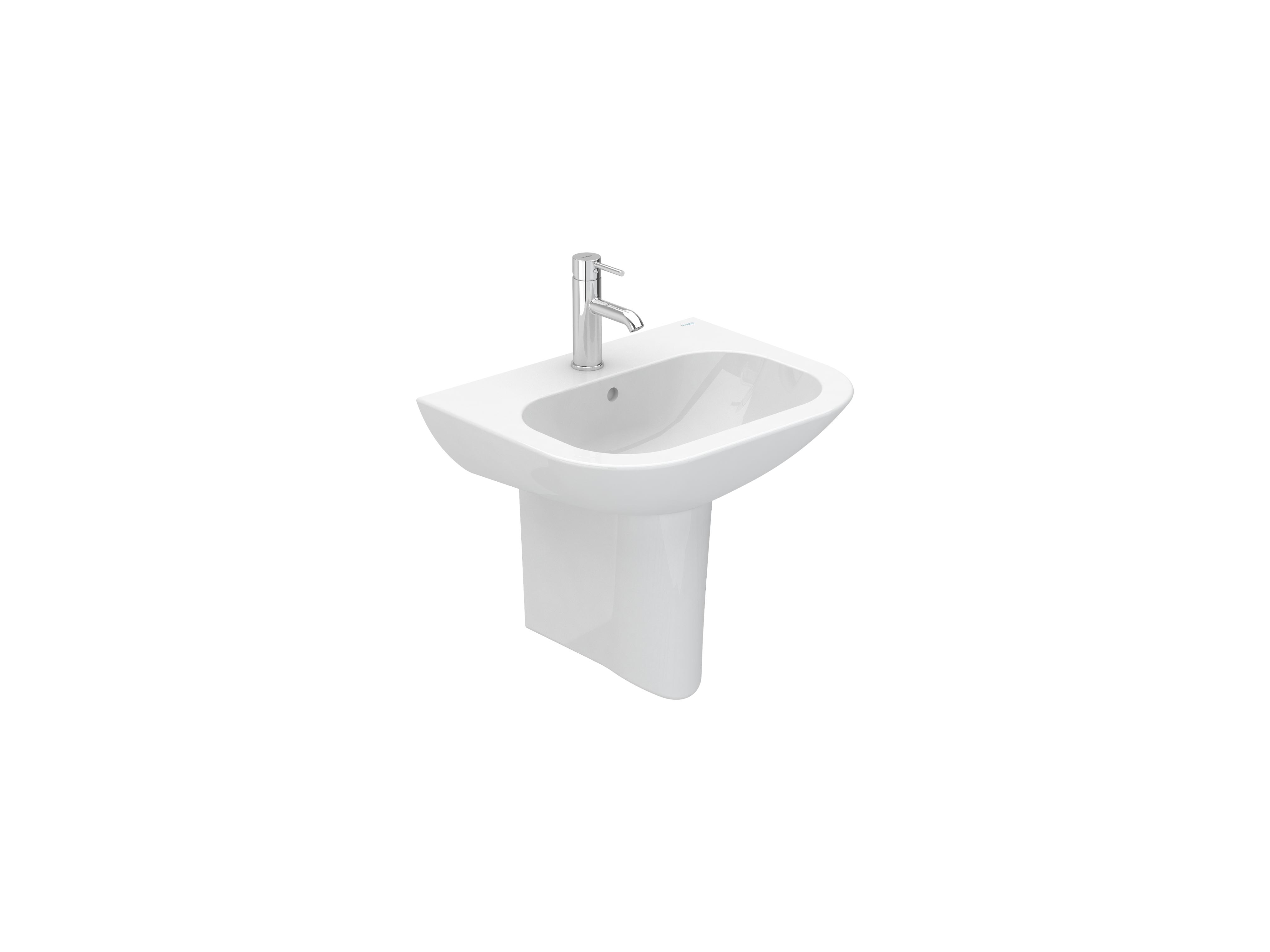 Wall-mounted washbasins White NEXO S10075317200000 Sanitana