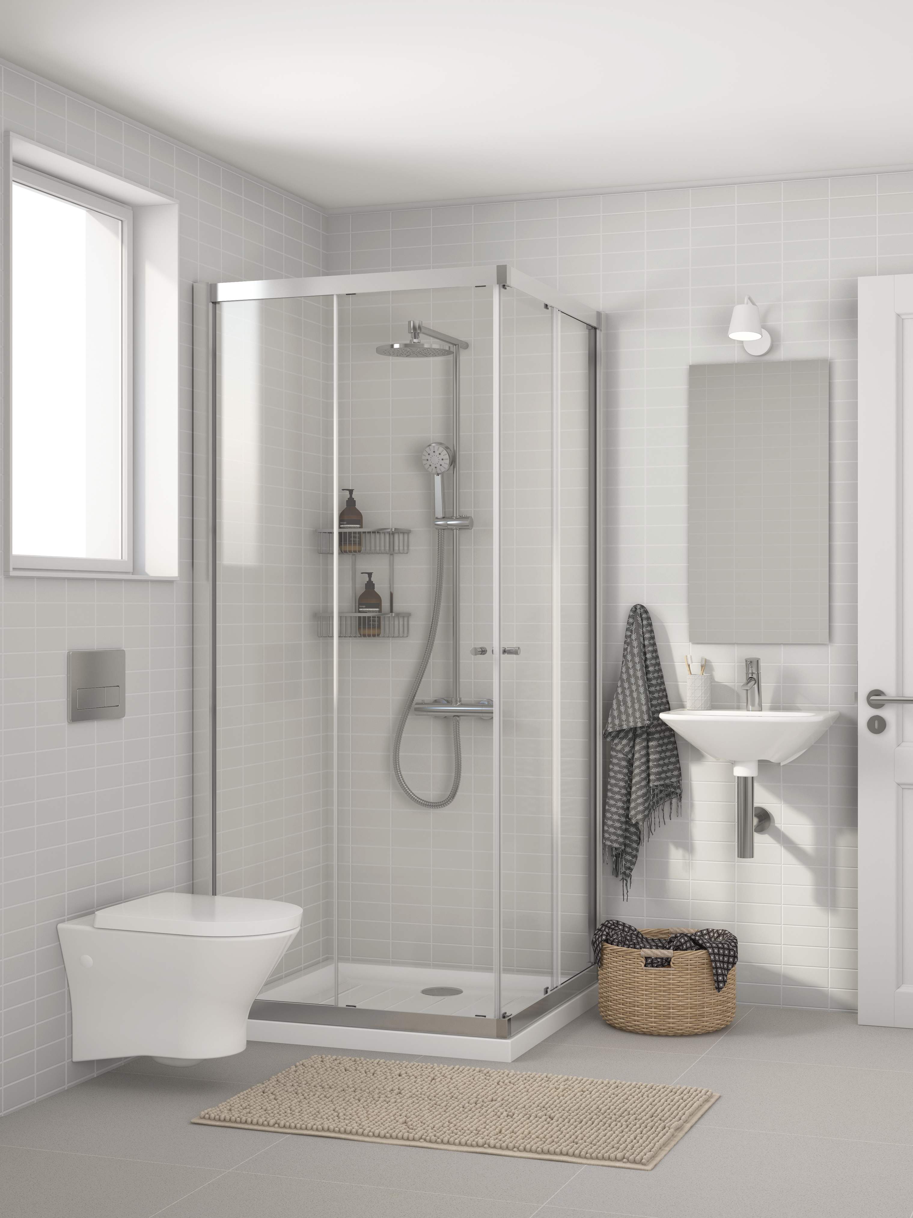 Wall-mounted washbasins NEXO S100752172...00 Sanitana
