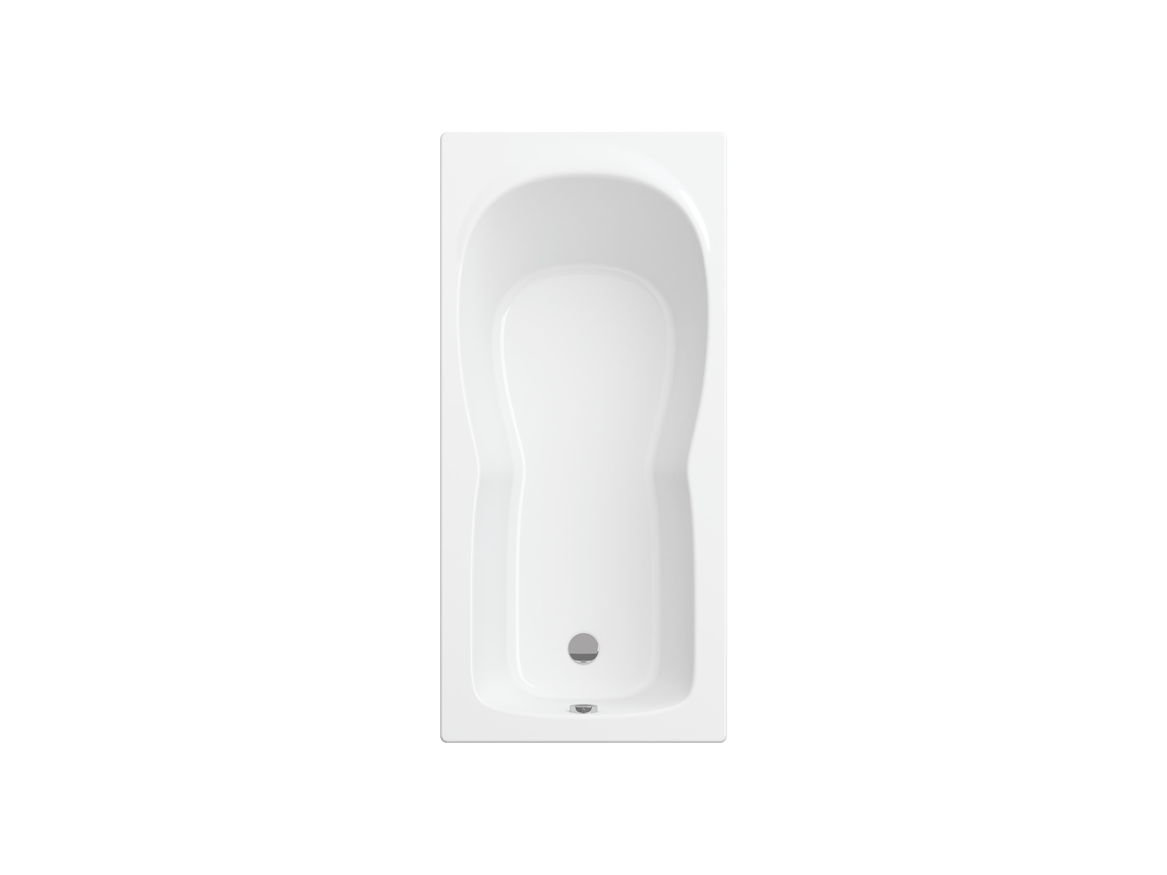 Bathtubs without whirpool White CAROLINA S20022900000000 Sanitana