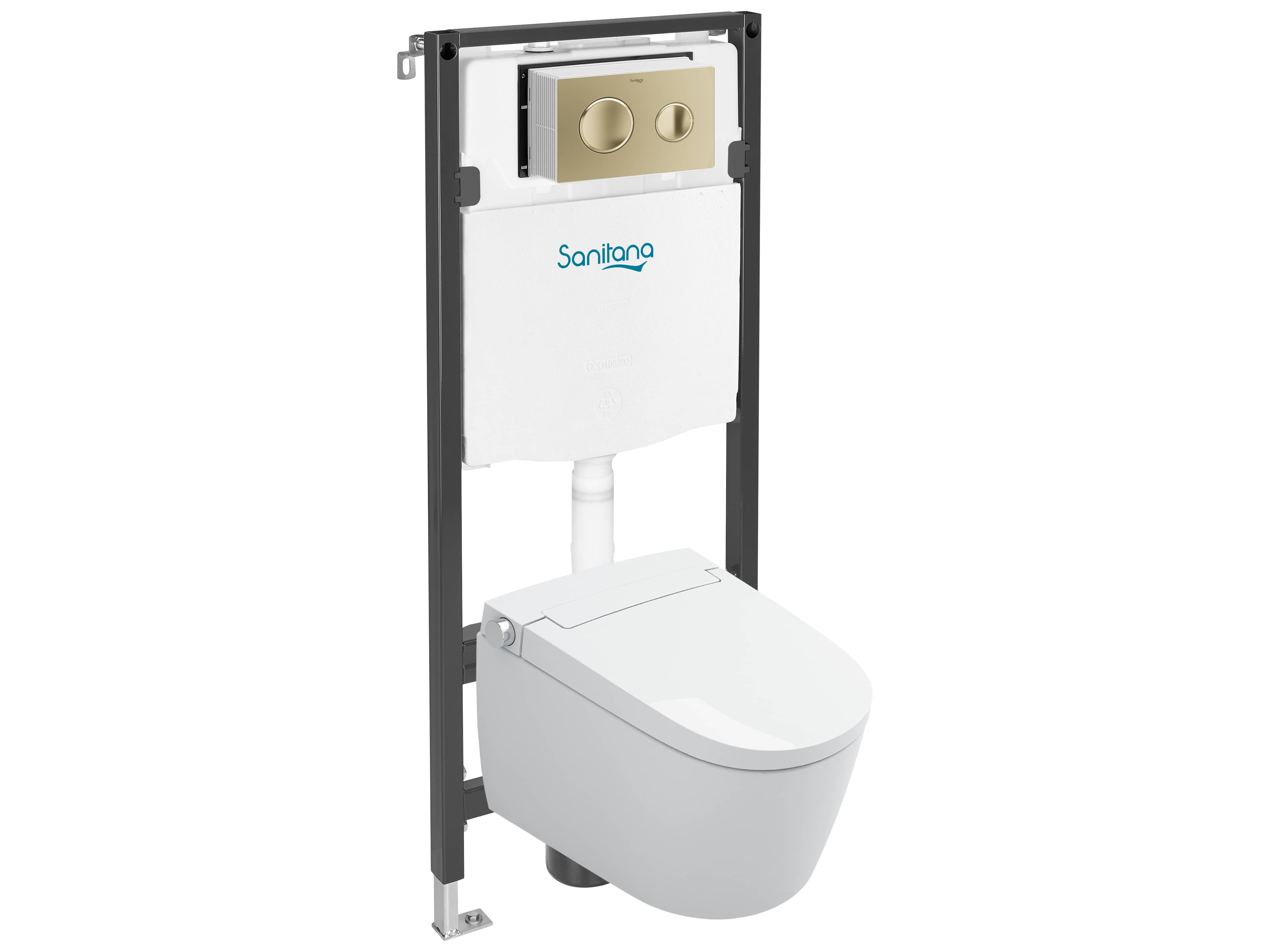 Wall-mounted Smart toilets SAKURA S002127000...01 Sanitana