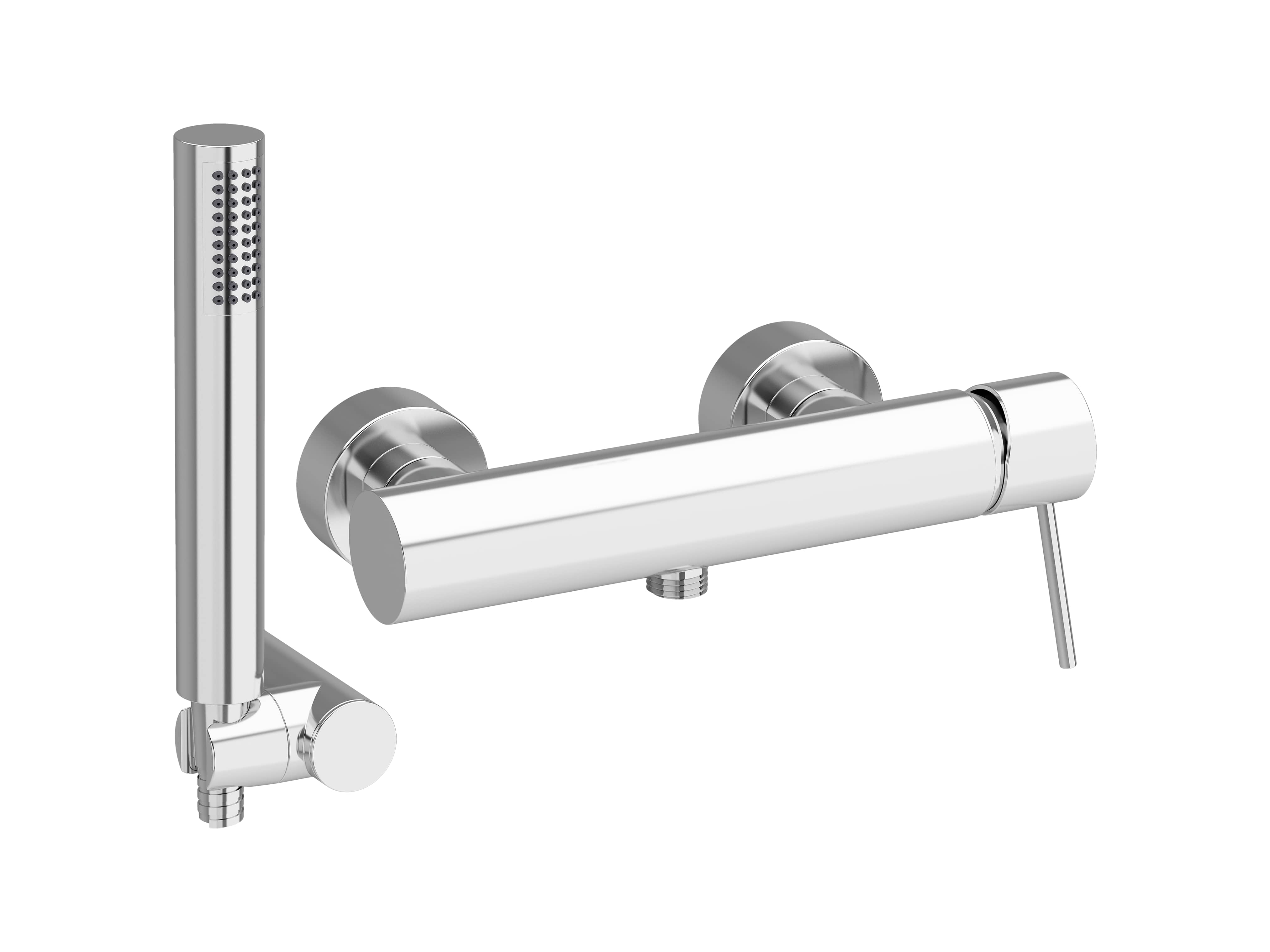 Shower and bath mixer Chrome UNIC S50005913850702 Sanitana
