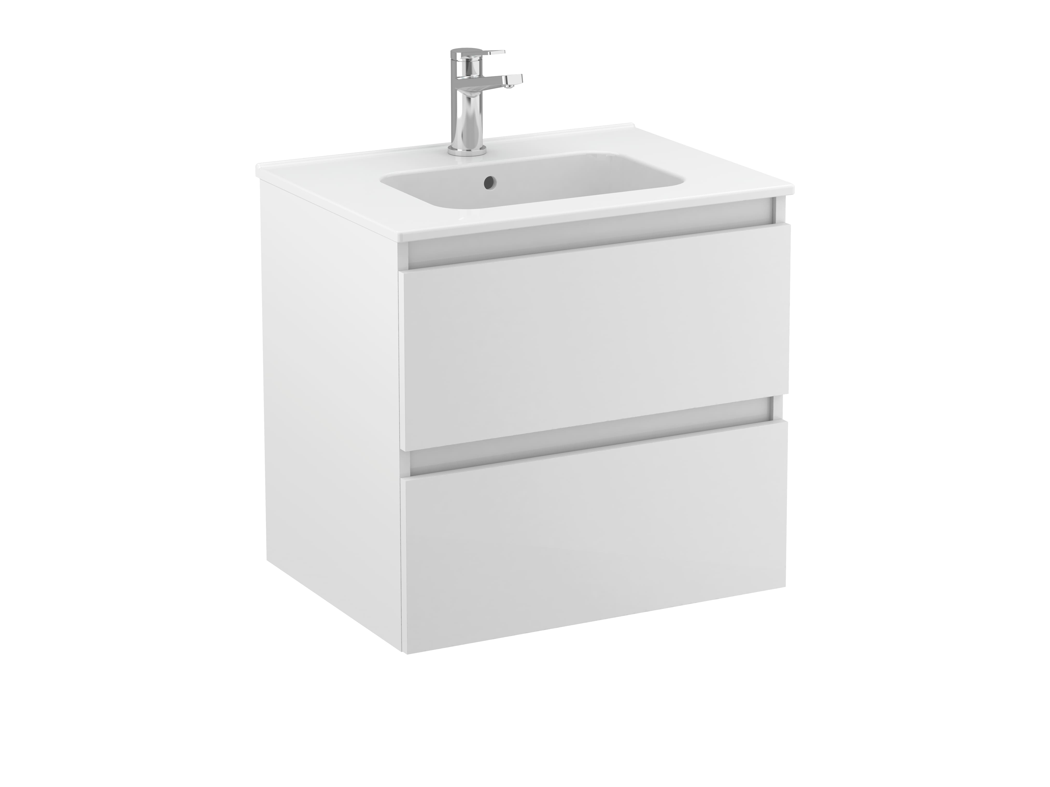 Vanity units with washbasin White MAPLE S70205703100001 Sanitana