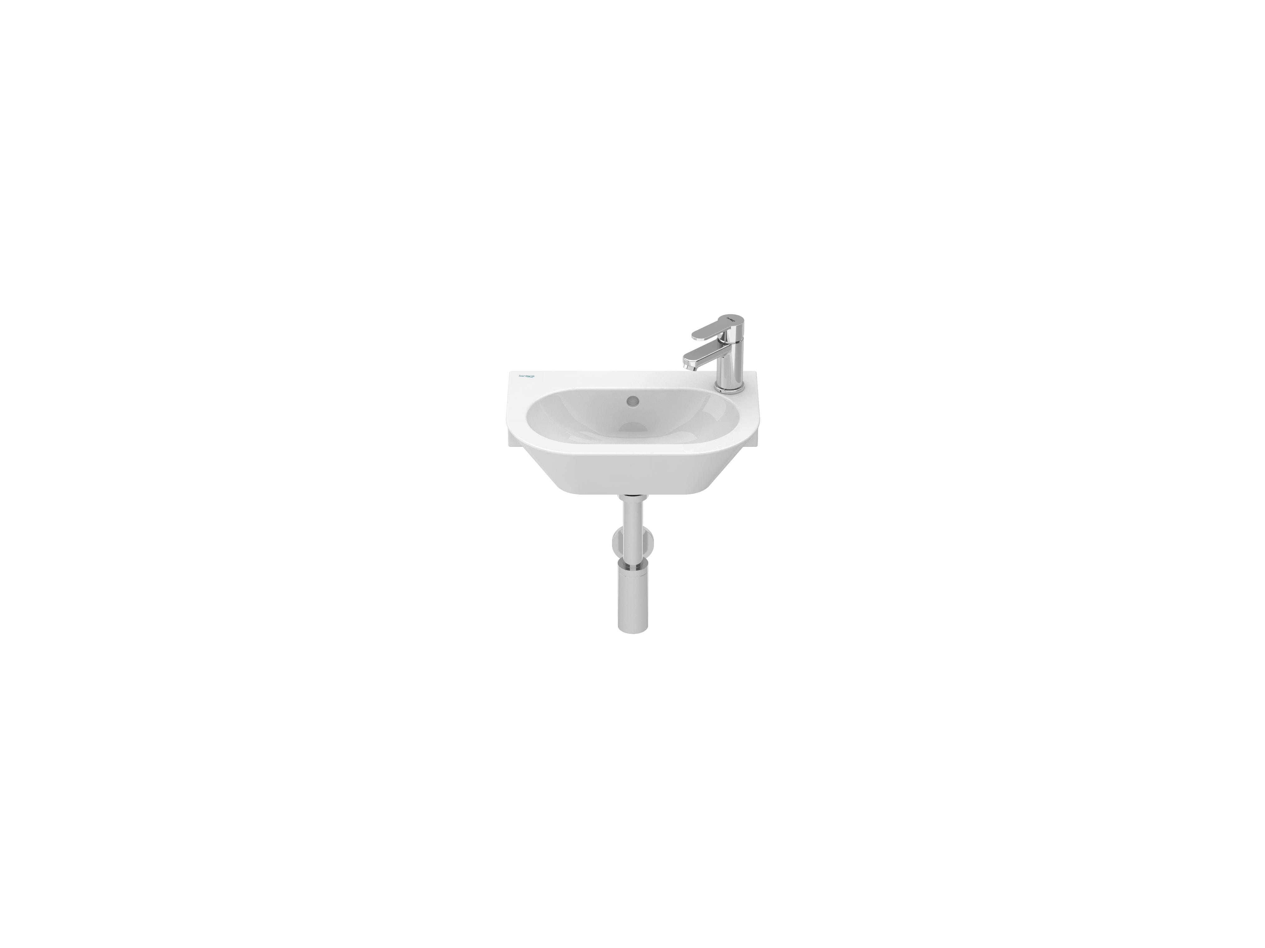 Wall-mounted washbasins White NEXO S10075116900000 Sanitana