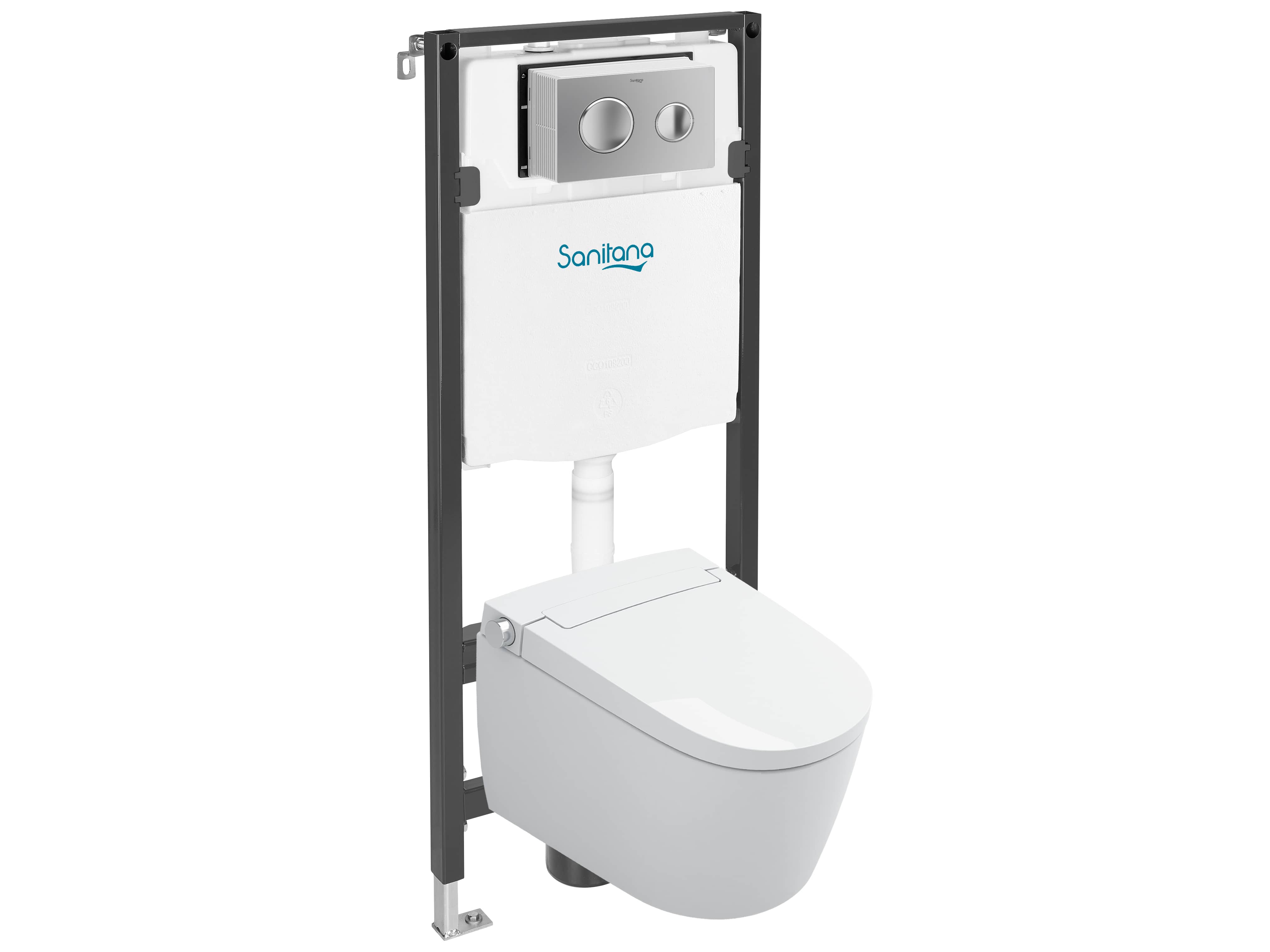 Wall-mounted Smart toilets SAKURA S002127000...01 Sanitana