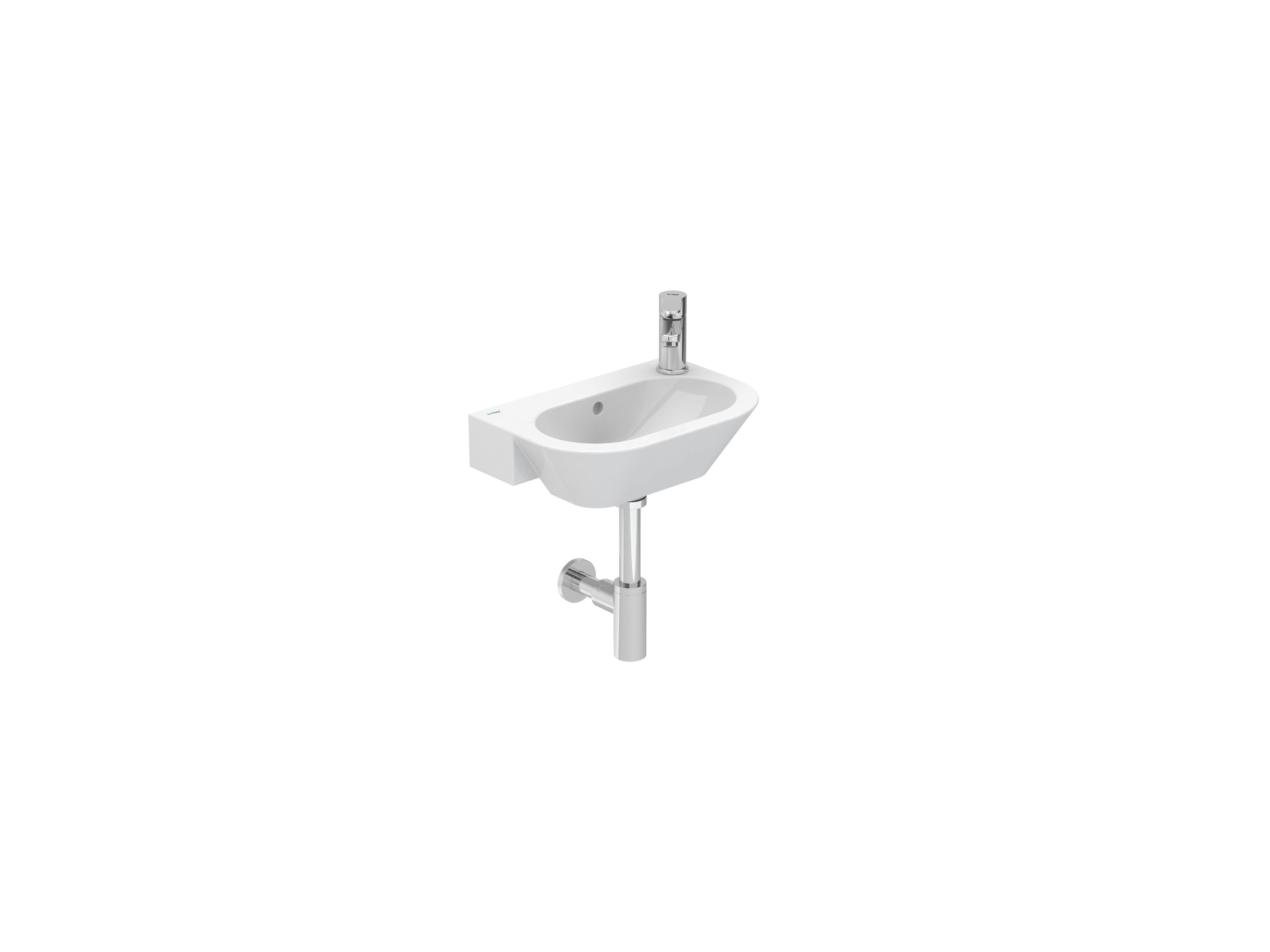 Wall-mounted washbasins White NEXO S10075116900000 Sanitana