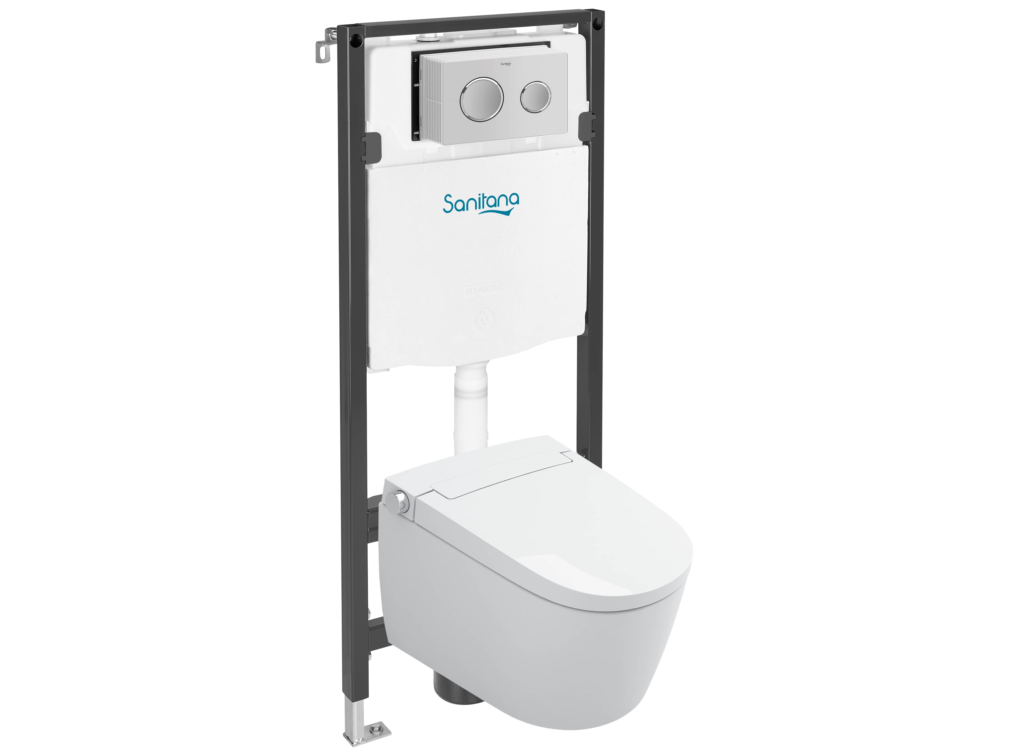 Wall-mounted Smart toilets SAKURA S002127000...01 Sanitana