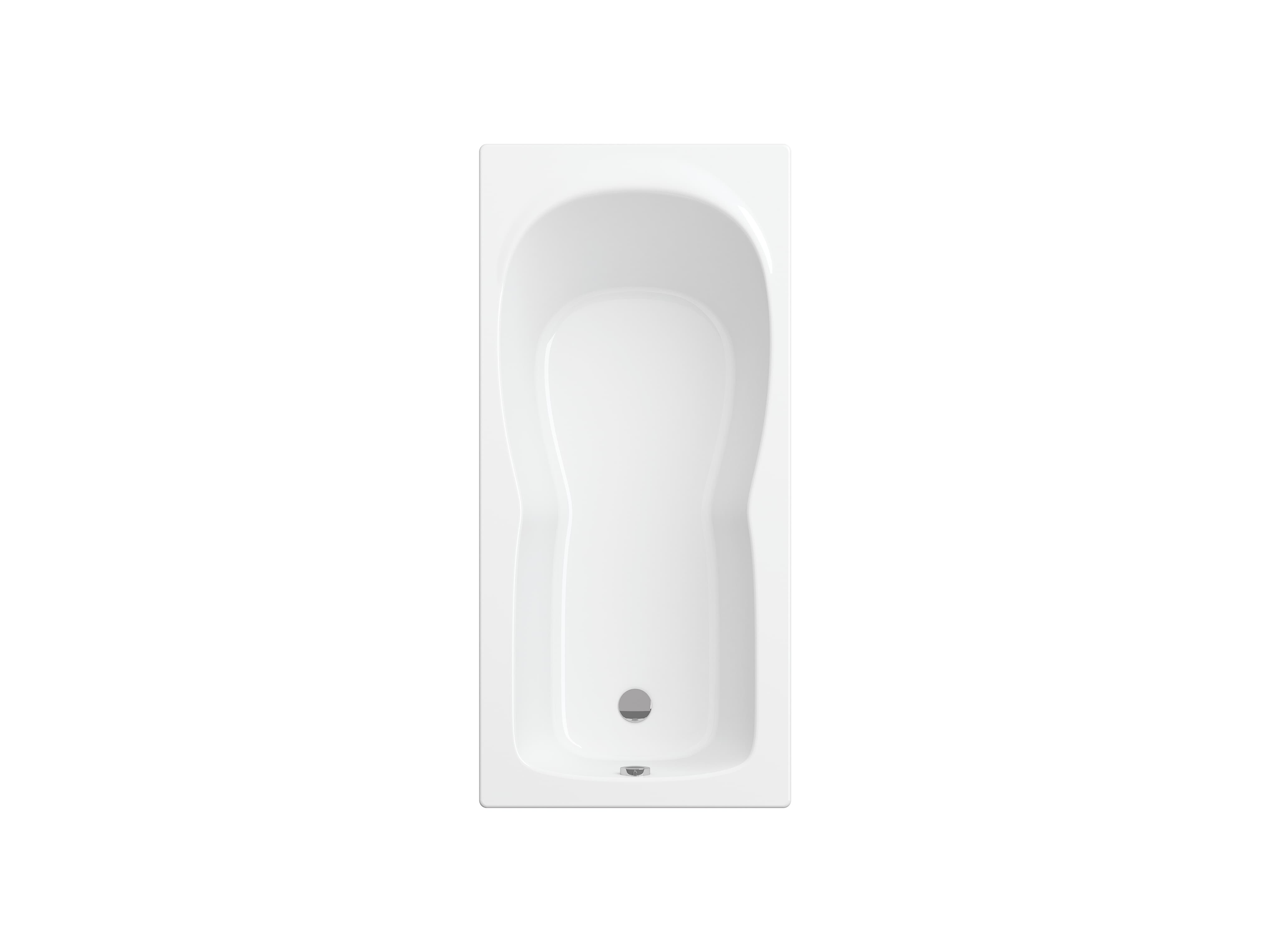 Bathtubs without whirpool White CAROLINA S20022971400000 Sanitana