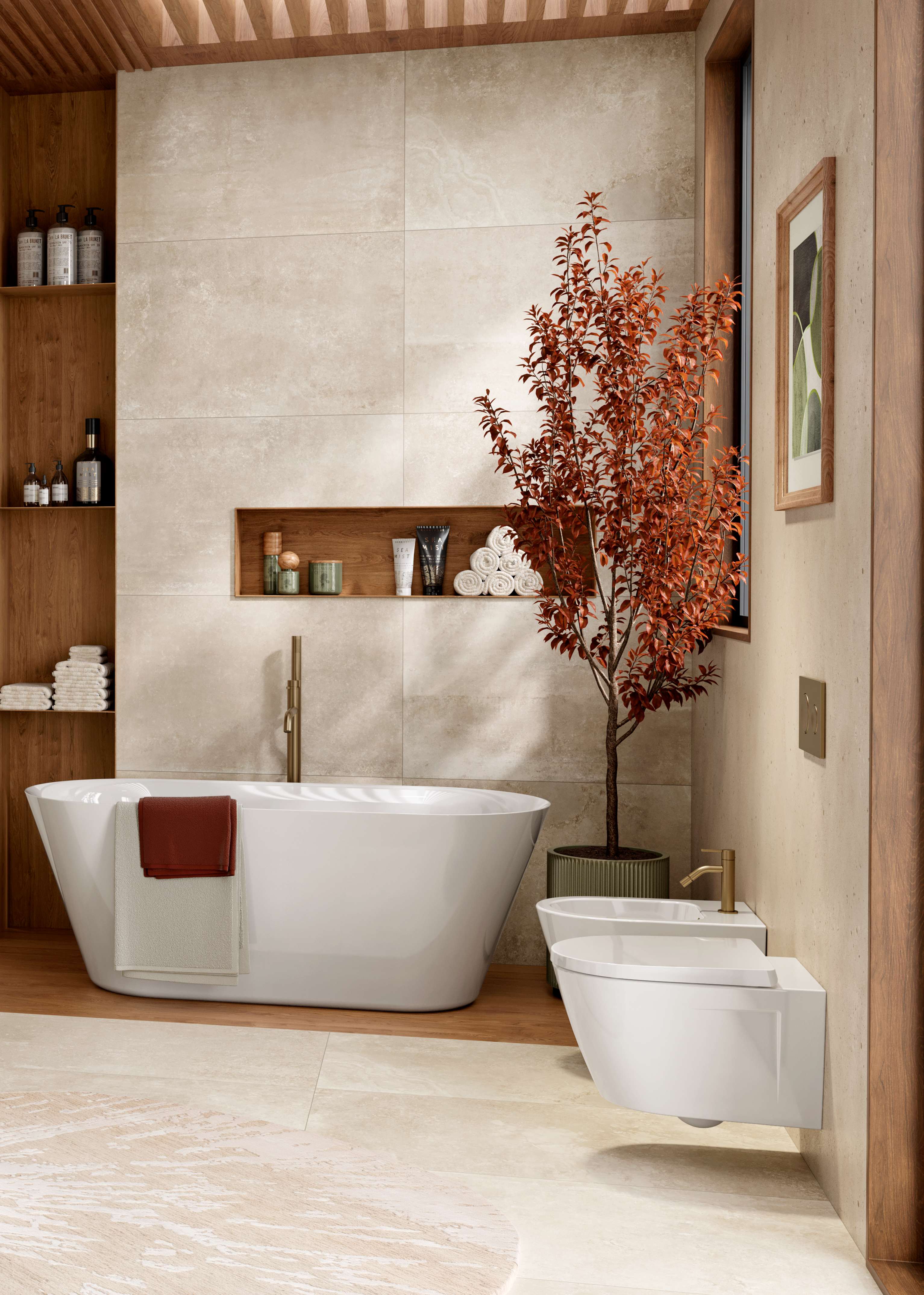 Wall-mounted toilets RUBY S102143821...00 Sanitana