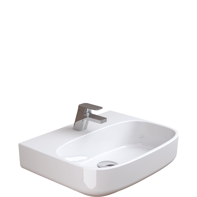 BE YOU 55 Countertop washbasin - Sanitana